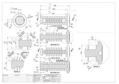 CAD software design for designing